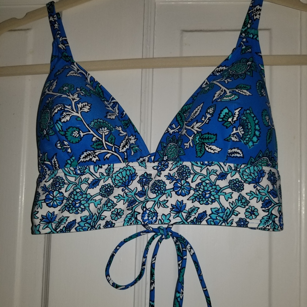 Michael Kors longline bikini top